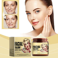 Whipped Beef Tallow & Honey Balm – Moisturizing Face & Body Cream