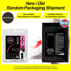 Sevich Hair Building Fiber – Keratin Thickening Powder & Hair Loss Concealer (100g)