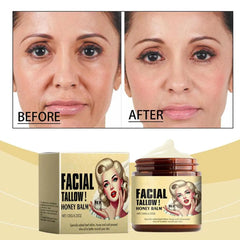 Whipped Beef Tallow & Honey Balm – Moisturizing Face & Body Cream