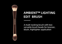 Hourglass Vegan Travel Brush Set – 7 Face & Eye Brushes with Bag