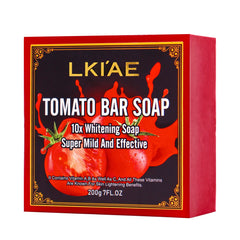 xLKIAE Tomato Fruit Scented Handmade Natural Bar Soap