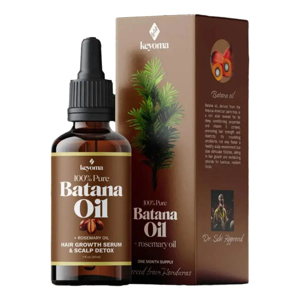 Batana Rosemary Mint Hair Strengthening Oil with Biotin