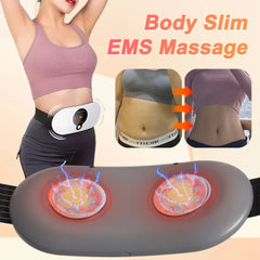 EMS Abdominal Slim Massager – Electric Waist Trainer & Fat Burner Belt