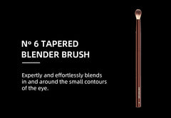 Hourglass Vegan Travel Brush Set – 7 Face & Eye Brushes with Bag