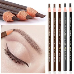 5pcs Microblading Eyebrow Pencil Set – Waterproof Tattoo Brow Pen