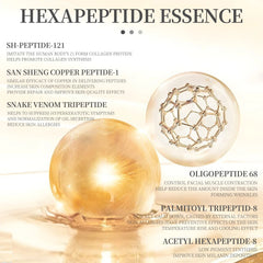 6 Peptide Essence Set – Collagen, Brightening & Anti-Wrinkle Care