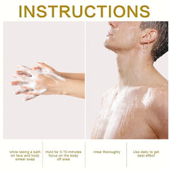 Handmade Sandalwood Whitening Soap