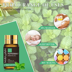 MAYJAM 35pcs Essential Oils Set – Diffuser, Humidifier & Home Fragrance