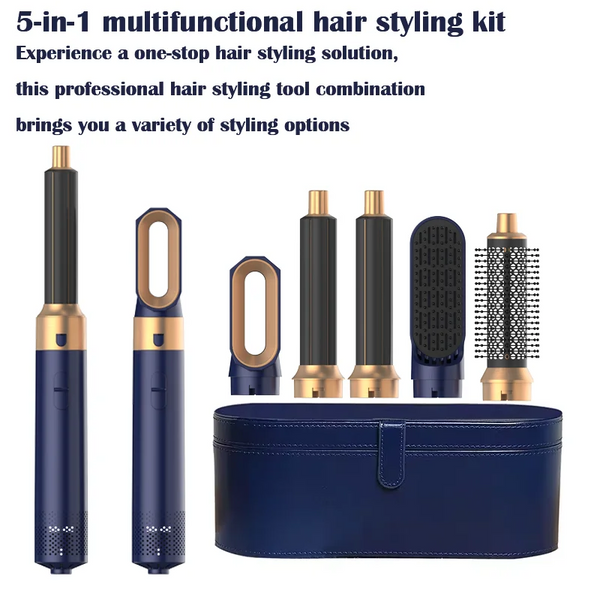 5-in-1 Hair Dryer Hot Air Comb