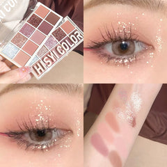 Star Rejuvenation 10-Color Eyeshadow Palette – Matte & Pearl Shades