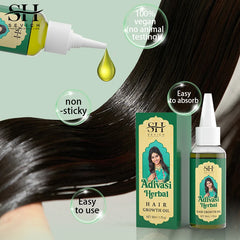 Ayurvedic Adivasi Hair Growth Oil – Organic Regrowth & Anti-Hair Loss Serum