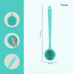 Silicone Back Scrubber Brush – Exfoliating Bath & Shower Body Massager