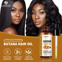 Lewedo Naturals Batana Oil – Pure Hair Growth & Anti-Hair Loss Care