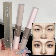 2-in-1 Contour & Highlight Stick – Double-Ended Concealer Makeup Pen