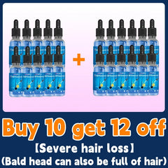 WPRBREGT Blue Bottle Hair Growth Essential Oil