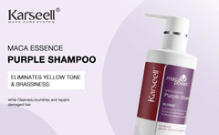 Karseell Purple Hair Mask – Professional Purple Shampoo for Blonde, Silver & Gray Hair