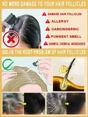 White Hair Killer – Gray Hair Remover & Natural Color Restorer (7 Days)