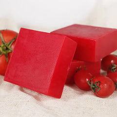 xLKIAE Tomato Fruit Scented Handmade Natural Bar Soap