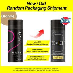 Sevich Hair Building Fibers – Keratin Thickening Powder & Hair Loss Concealer (25g)