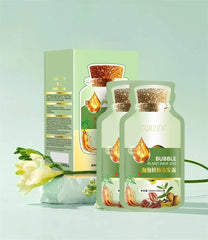 Herbal Hair Dye Shampoo – Natural Gray & White Hair Coverage with Plant Extracts