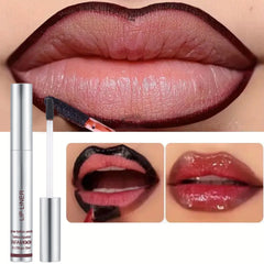 6-Color Peel-Off Lip Liner & Matte Lip Tint – Waterproof Long-Lasting