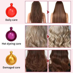 Hair Vitamin Capsules with Keratin Oil