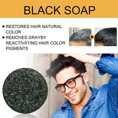 Polygonum Multiflorum Black Hair Shampoo Soap