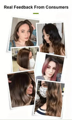 Herbal Hair Dye Shampoo – Natural Gray & White Hair Coverage with Plant Extracts