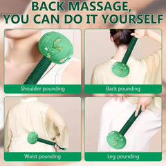 Long-Handled Wormwood Massage Hammer