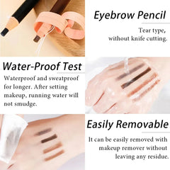 5pcs Microblading Eyebrow Pencil Set – Waterproof Tattoo Brow Pen